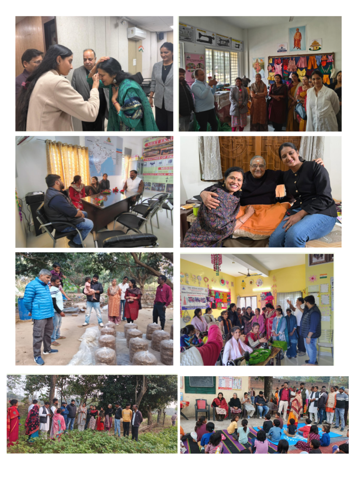 Empowerment in Action: Reflections from the Visit of Smt. Manisha Jain Ji